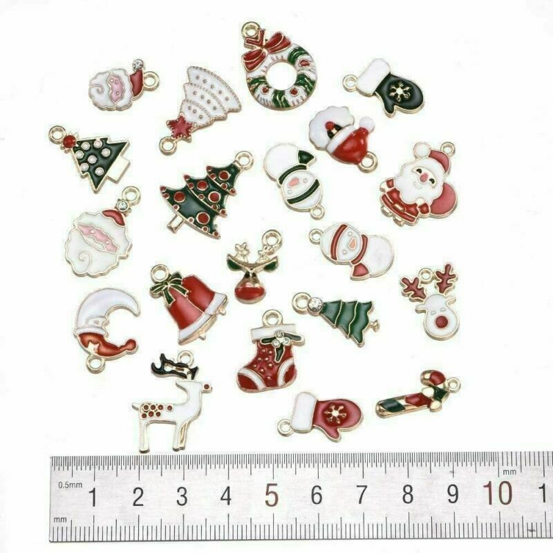 Christmas Pendants - Enamel Christmas Shaped Hanging Tree Décor - DirectlyPersonalised