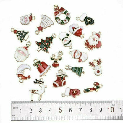 Christmas Pendants - Enamel Christmas Shaped Hanging Tree Décor - DirectlyPersonalised