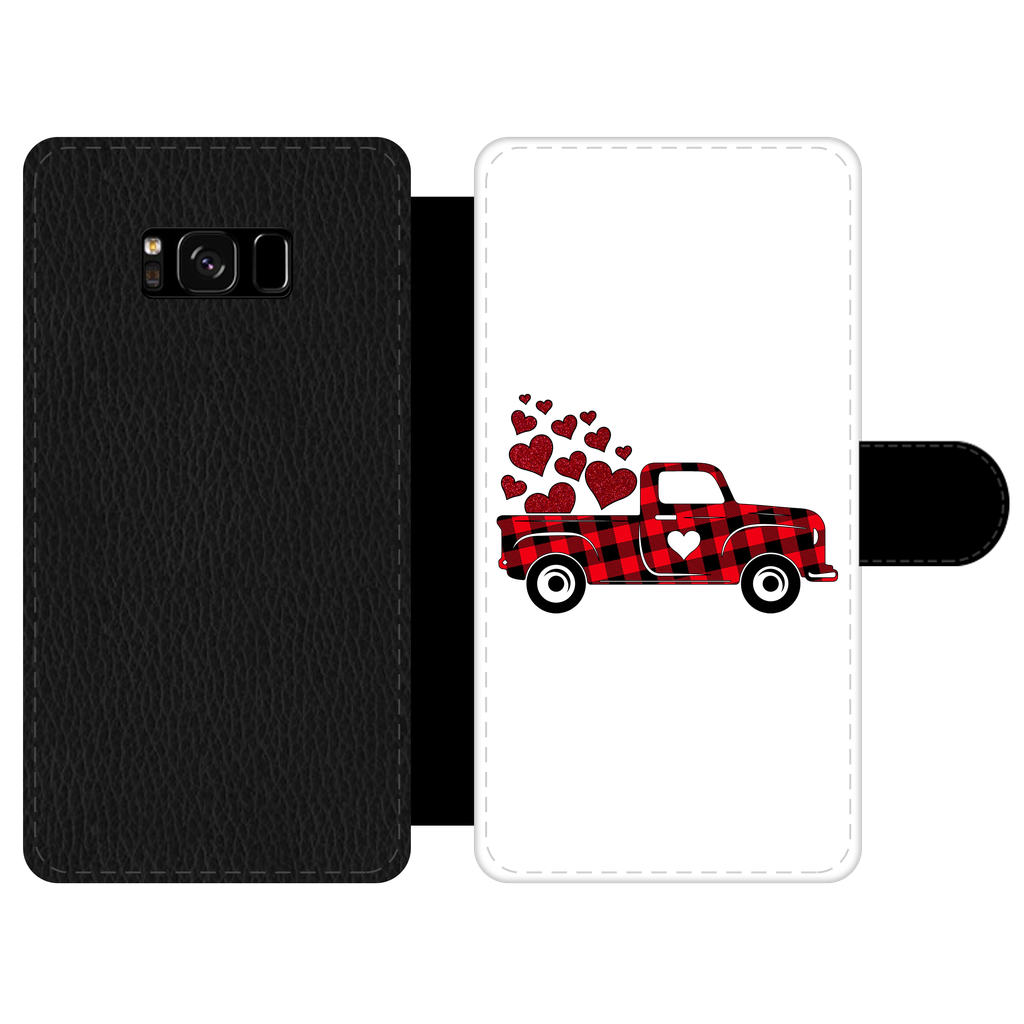 Love Truck Front Printed Wallet Cases - DirectlyPersonalised
