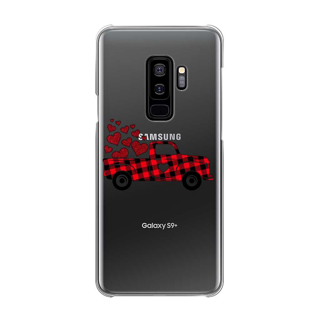 Love Truck Back Printed Transparent Hard Phone Case - DirectlyPersonalised
