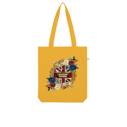GOD SAVE THE KING Organic Tote Bag - DirectlyPersonalised