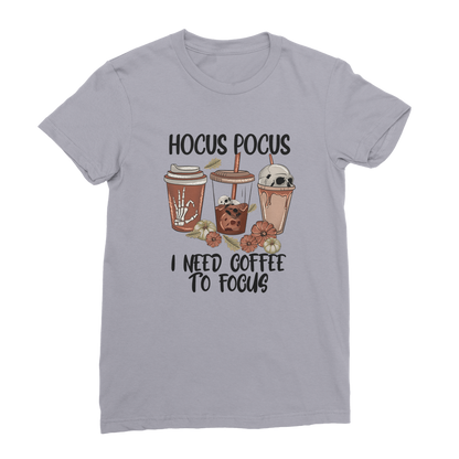 HOCUS POCUS -COFFEE DESIGN Premium Jersey Women's T-Shirt - DirectlyPersonalised