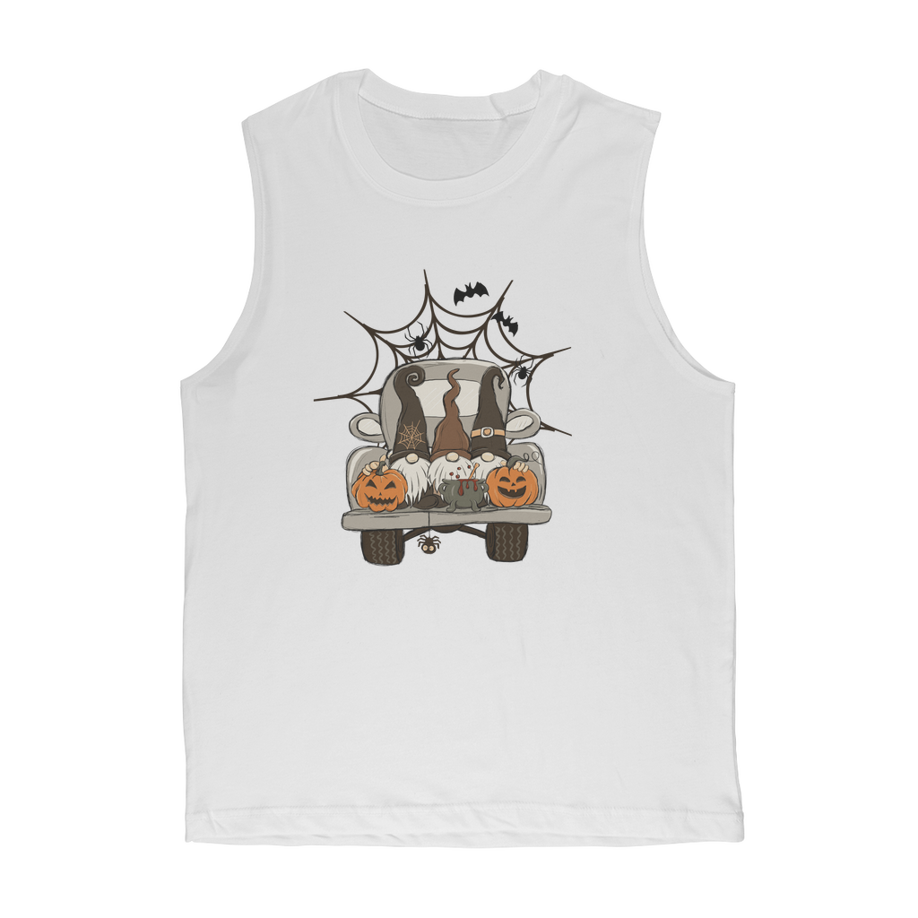 LETS GET SPOOKY Premium Adult Muscle Top - DirectlyPersonalised