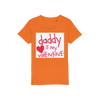 Daddy's my Valentine Organic Jersey Kids T-Shirt