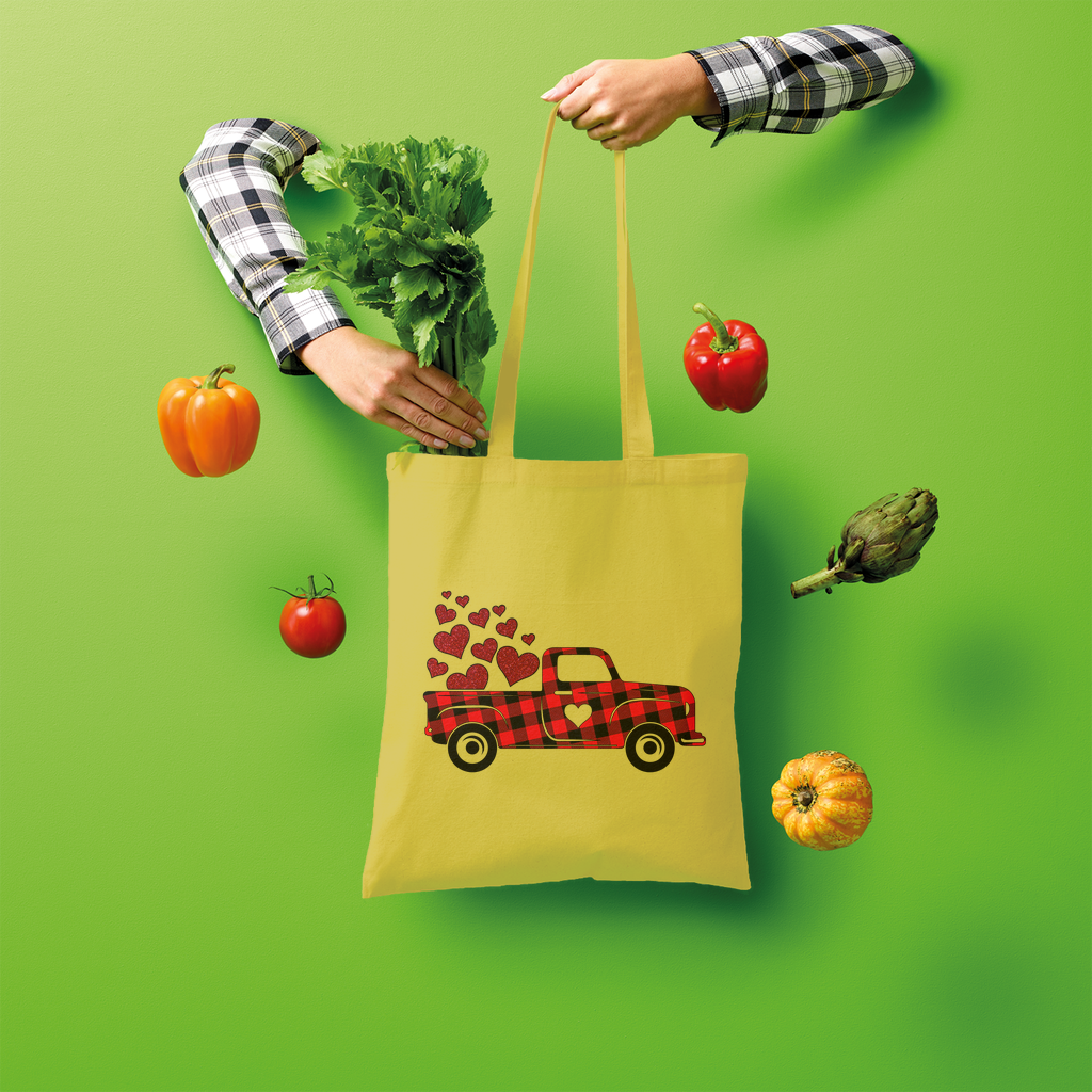 Love Truck Shopper Tote Bag - DirectlyPersonalised