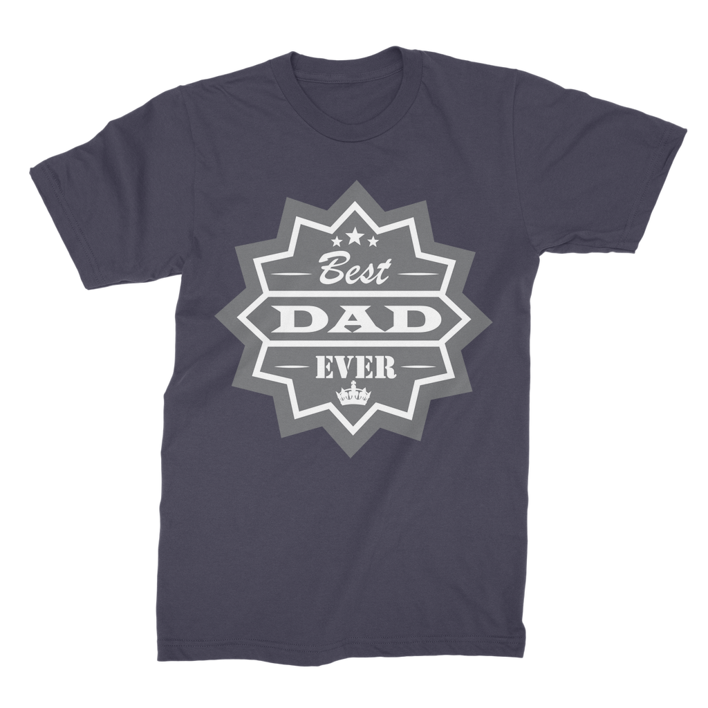 Best Dad Ever Premium Jersey Men's T-Shirt - DirectlyPersonalised