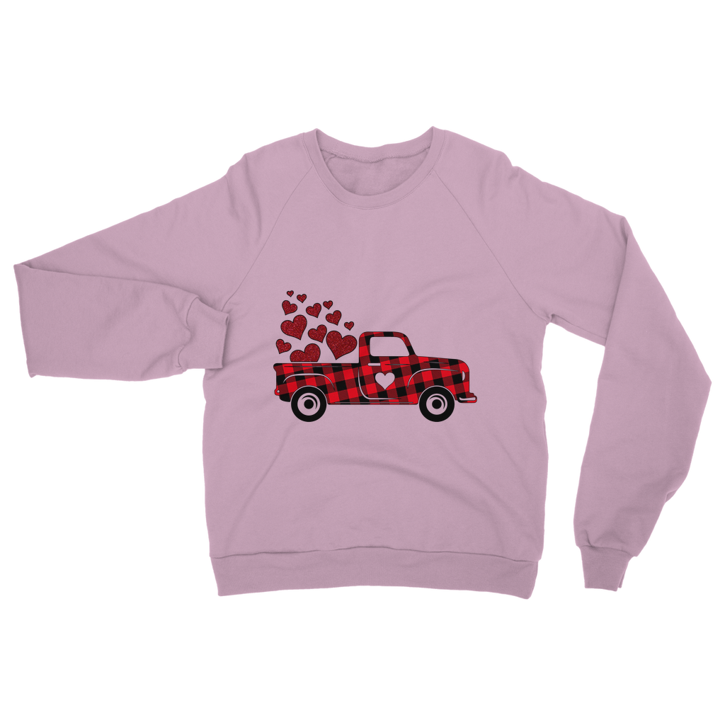 Love Truck Classic Adult Sweatshirt - DirectlyPersonalised
