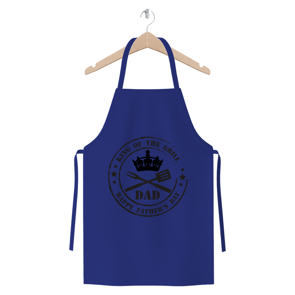 King of the Grill Premium Jersey Apron - DirectlyPersonalised