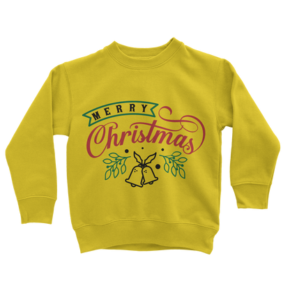Merry Christmas Classic Kids Sweatshirt