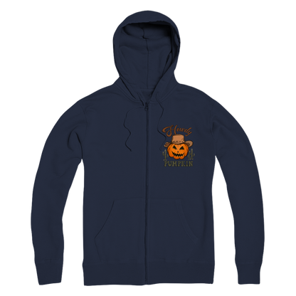 HOWDY PUMPKIN Premium Adult Zip Hoodie - DirectlyPersonalised