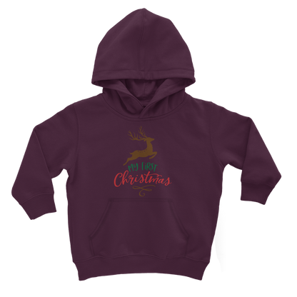 My First Christmas Colour Classic Kids Hoodie