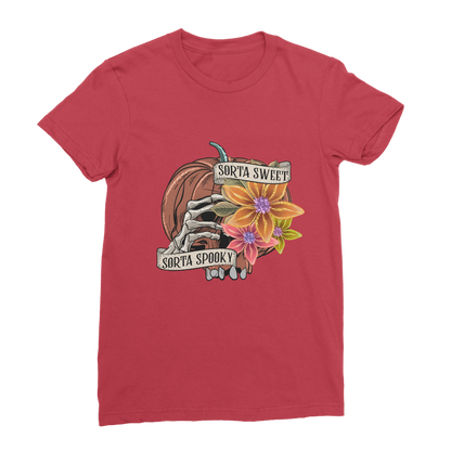 SORTA SWEET - SORTA SPOOKY Classic Women's T-Shirt - DirectlyPersonalised