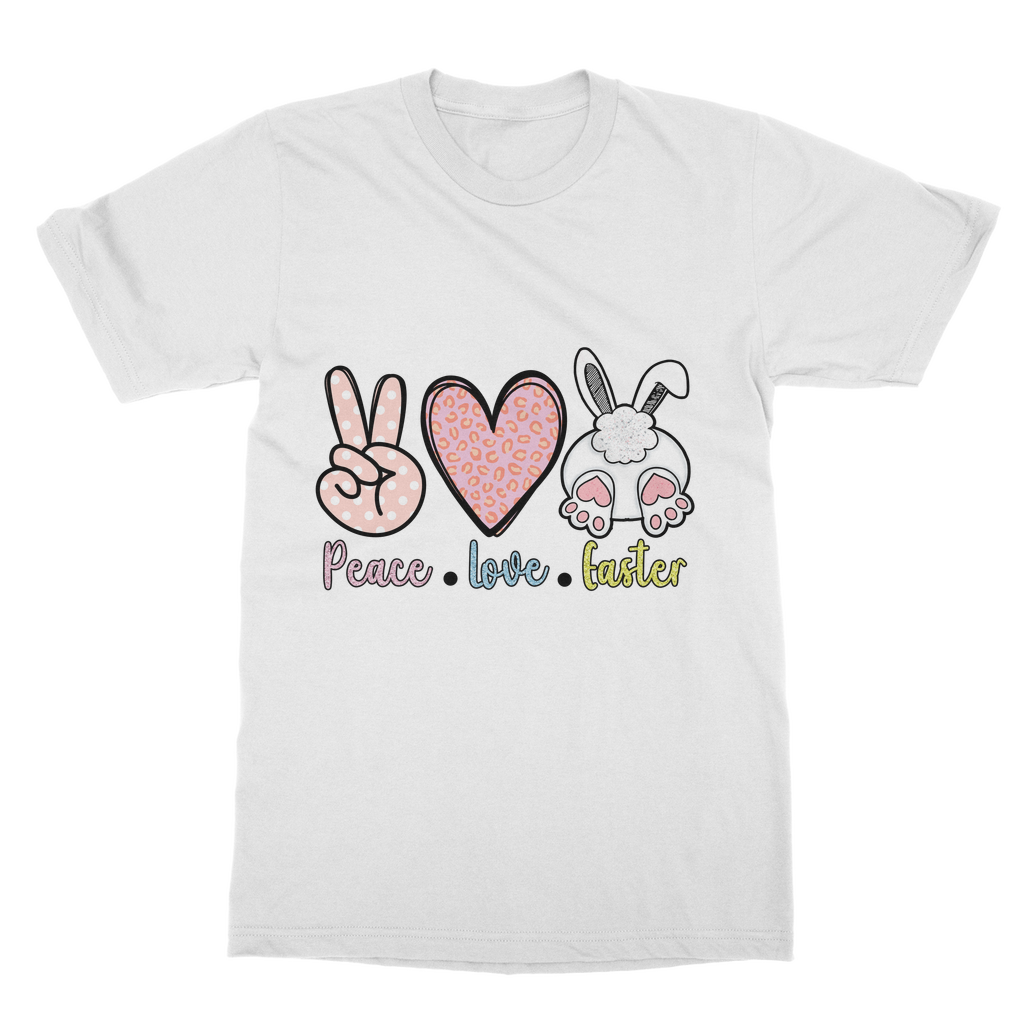 PEACE LOVE EASTER T-Shirt Dress - DirectlyPersonalised