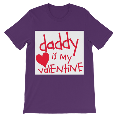 Daddy's my Valentine Classic Kids T-Shirt