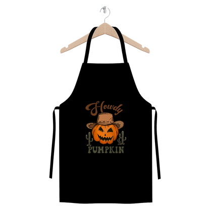 HOWDY PUMPKIN Premium Jersey Apron - DirectlyPersonalised