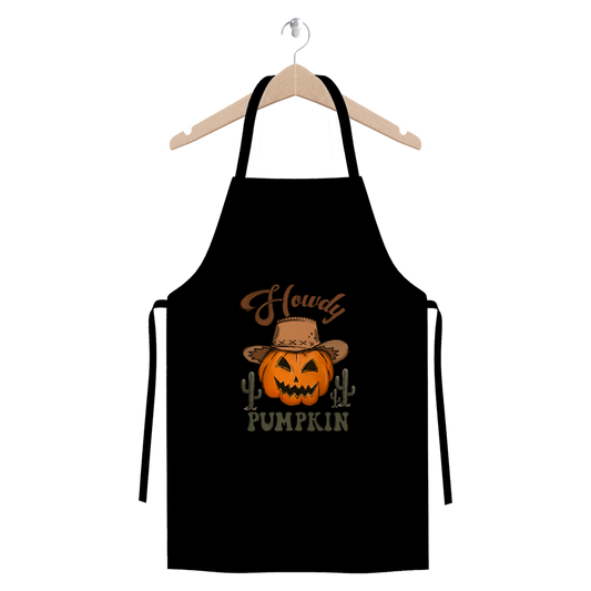 HOWDY PUMPKIN Premium Jersey Apron - DirectlyPersonalised