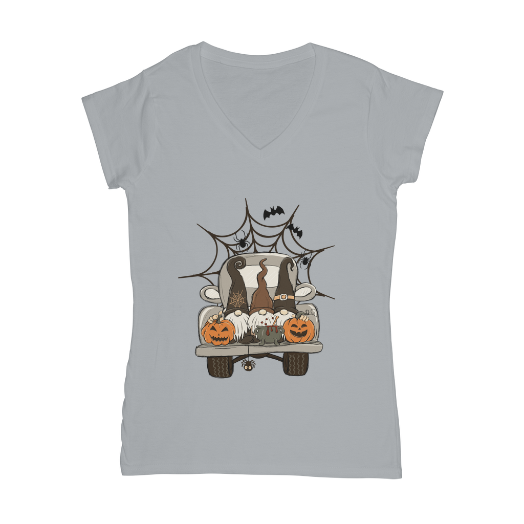 LETS GET SPOOKY Classic Women's V-Neck T-Shirt - DirectlyPersonalised