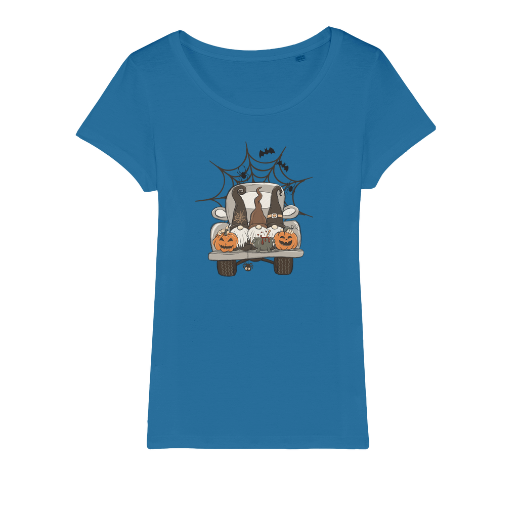 LETS GET SPOOKY Organic Jersey Womens T-Shirt - DirectlyPersonalised