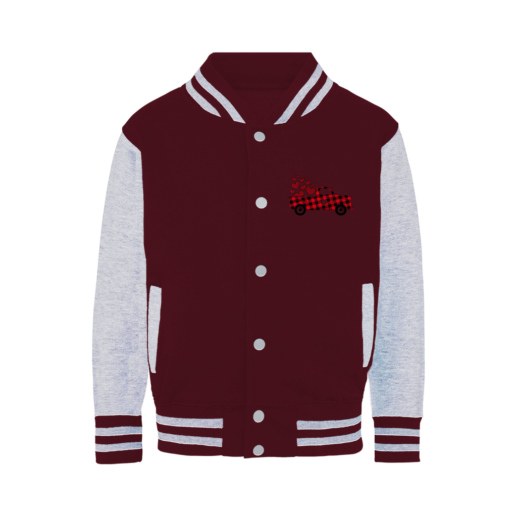 Love Truck Varsity Jacket - DirectlyPersonalised