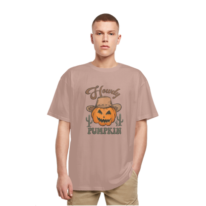 HOWDY PUMPKIN Heavy Oversized T-Shirt - DirectlyPersonalised
