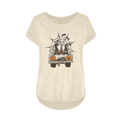 LETS GET SPOOKY Women's Long Slub T-Shirt XS-5XL - DirectlyPersonalised