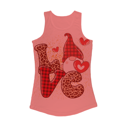 Ladies Valentine Design Women Performance Tank Top - DirectlyPersonalised
