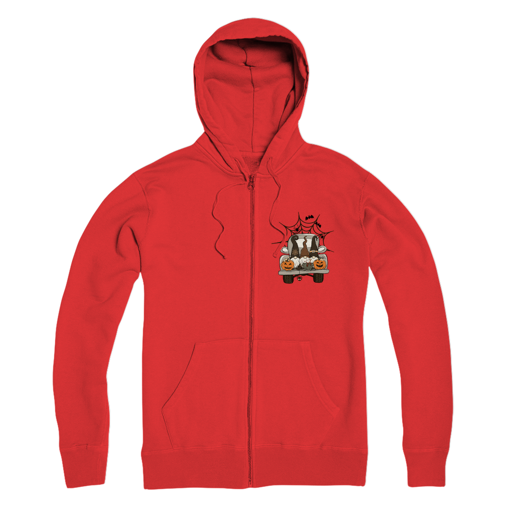 LETS GET SPOOKY Premium Adult Zip Hoodie - DirectlyPersonalised