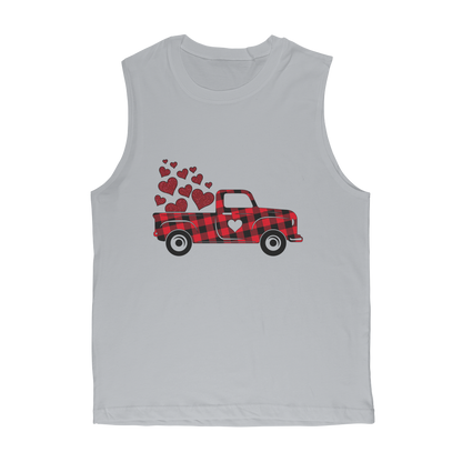 Love Truck Classic Adult Muscle Top - DirectlyPersonalised