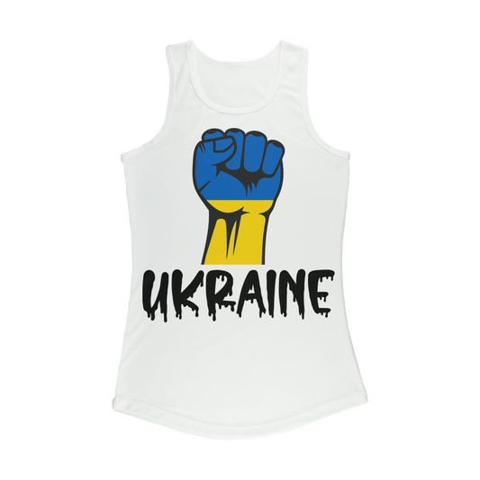 STAND FOR UKRAINE Women Performance Tank Top - DirectlyPersonalised
