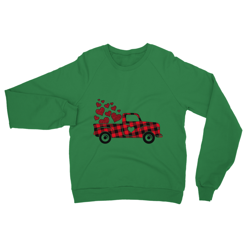 Love Truck Classic Adult Sweatshirt - DirectlyPersonalised