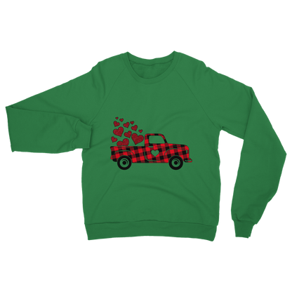 Love Truck Classic Adult Sweatshirt - DirectlyPersonalised