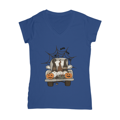 LETS GET SPOOKY Classic Women's V-Neck T-Shirt - DirectlyPersonalised