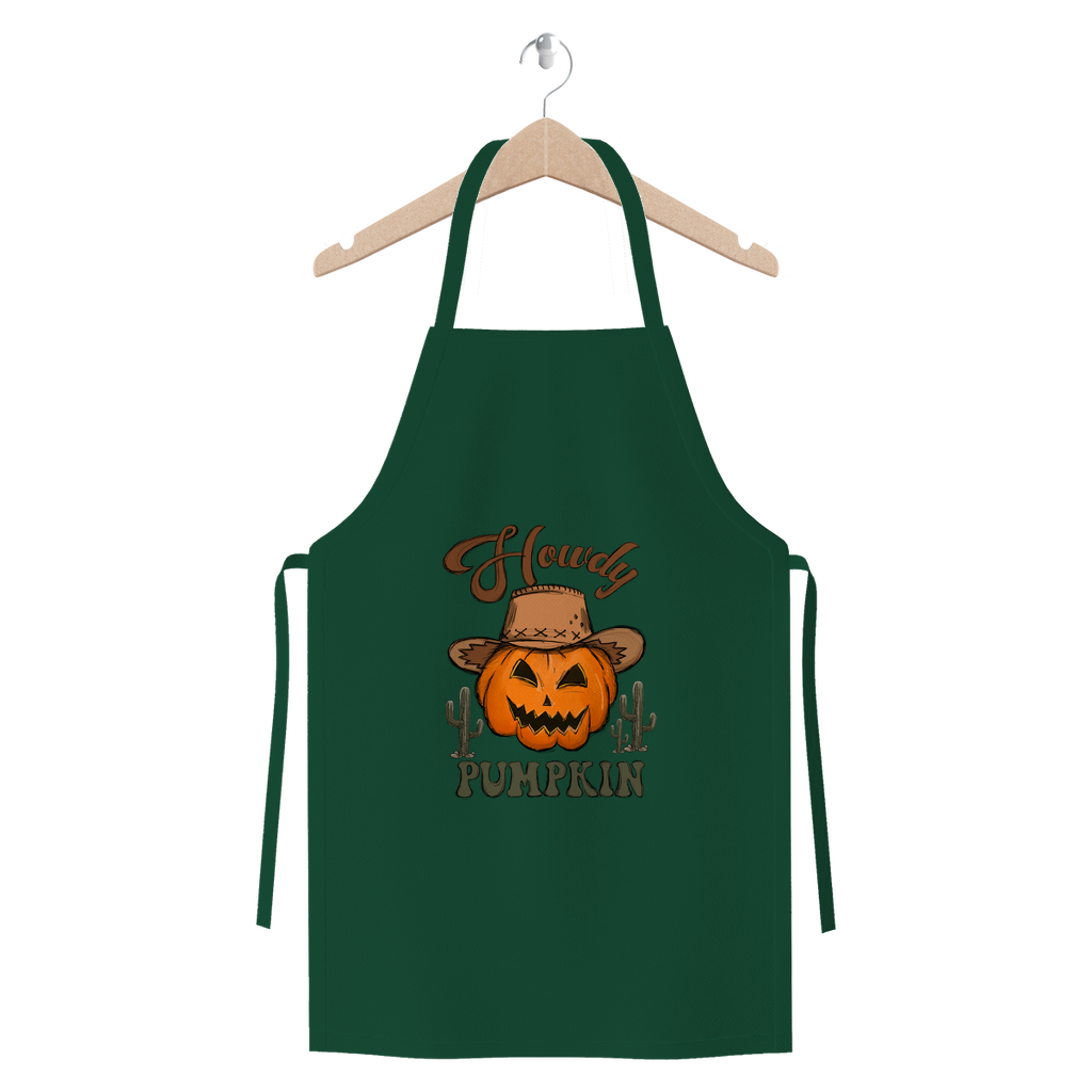 HOWDY PUMPKIN Premium Jersey Apron - DirectlyPersonalised