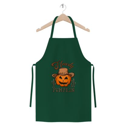 HOWDY PUMPKIN Premium Jersey Apron - DirectlyPersonalised