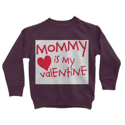 Mummys Valentine Classic Kids Sweatshirt - DirectlyPersonalised