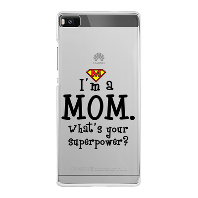 Mothers day Back Printed Transparent Hard Phone Case