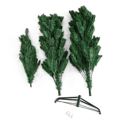 7.5ft Pointed PVC Pen Style Shaped Christmas Tree - DirectlyPersonalised