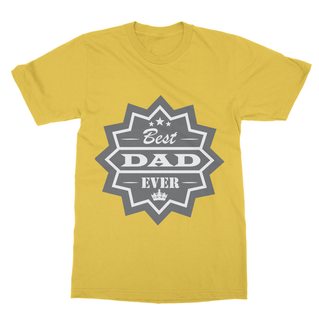 Best Dad Ever T-Shirt Dress - DirectlyPersonalised