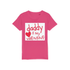 Daddy's my Valentine Organic Jersey Kids T-Shirt