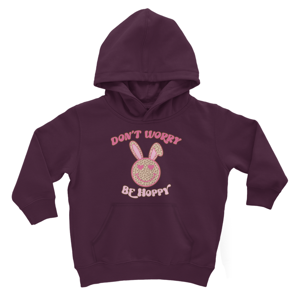 Don't worry be 'happy' Classic Kids Hoodie - DirectlyPersonalised