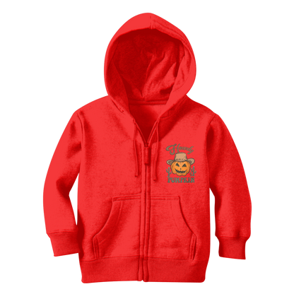 HOWDY PUMPKIN Classic Kids Zip Hoodie - DirectlyPersonalised