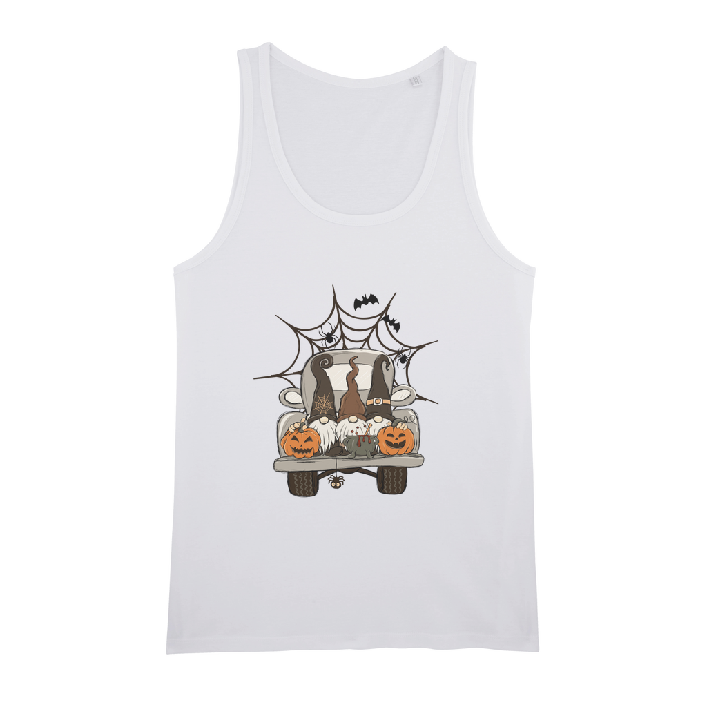 LETS GET SPOOKY Organic Jersey Unisex Tank Top - DirectlyPersonalised