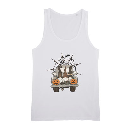 LETS GET SPOOKY Organic Jersey Unisex Tank Top - DirectlyPersonalised