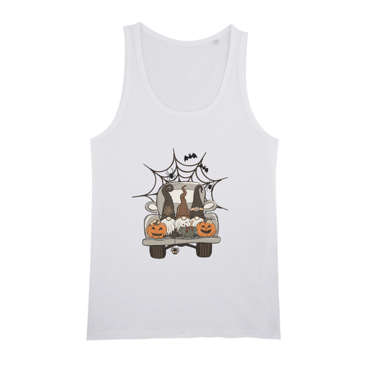 LETS GET SPOOKY Organic Jersey Unisex Tank Top - DirectlyPersonalised