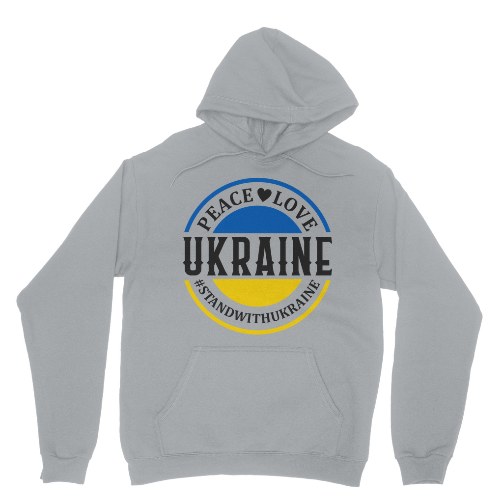 STAND WITH UKRAINE Classic Adult Hoodie - DirectlyPersonalised