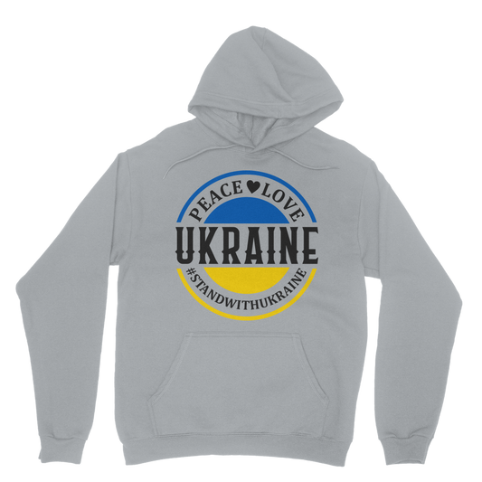 STAND WITH UKRAINE Classic Adult Hoodie - DirectlyPersonalised