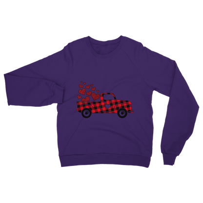 Love Truck Classic Adult Sweatshirt - DirectlyPersonalised
