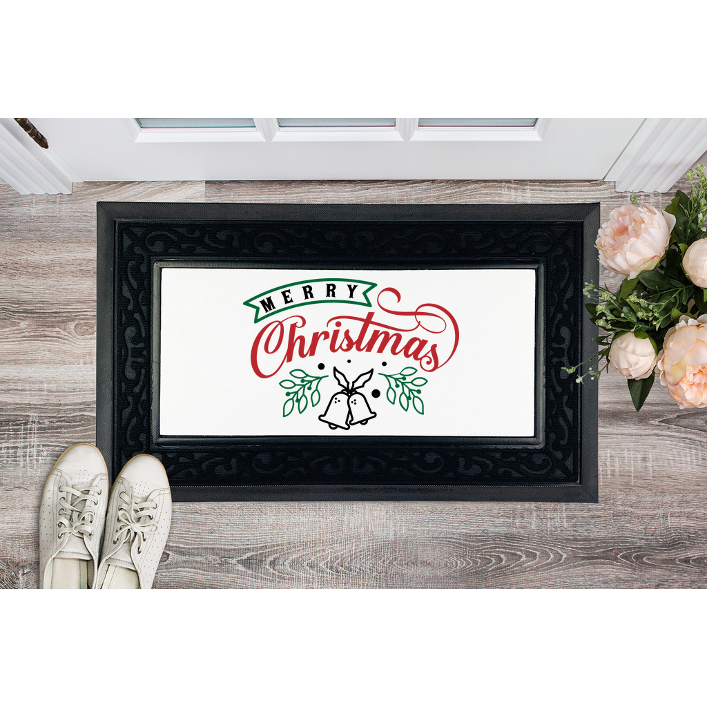 Merry Christmas Sublimation Heavy Duty Door Mat - DirectlyPersonalised