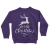 My First Christmas White Classic Kids Sweatshirt