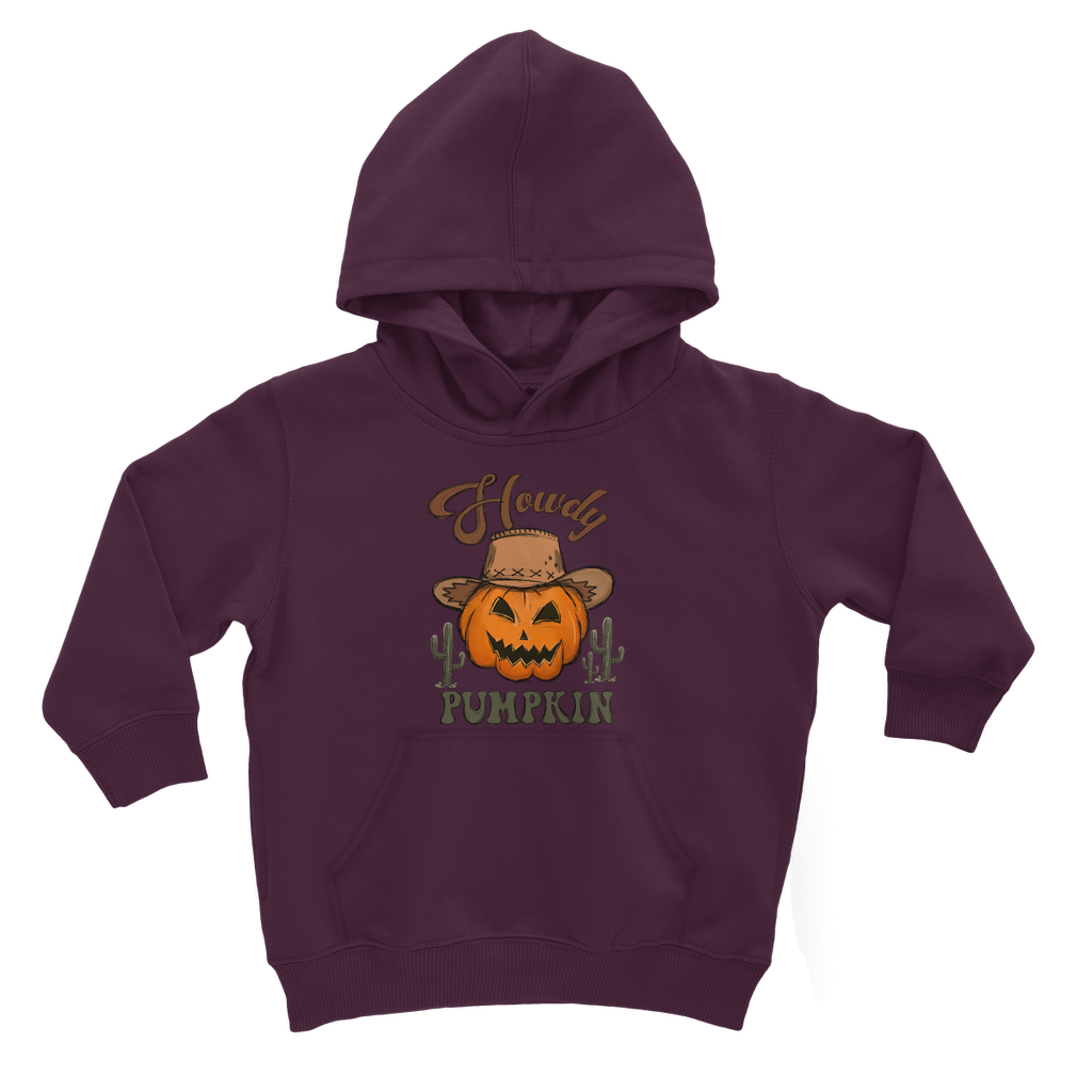 HOWDY PUMPKIN Classic Kids Hoodie - DirectlyPersonalised